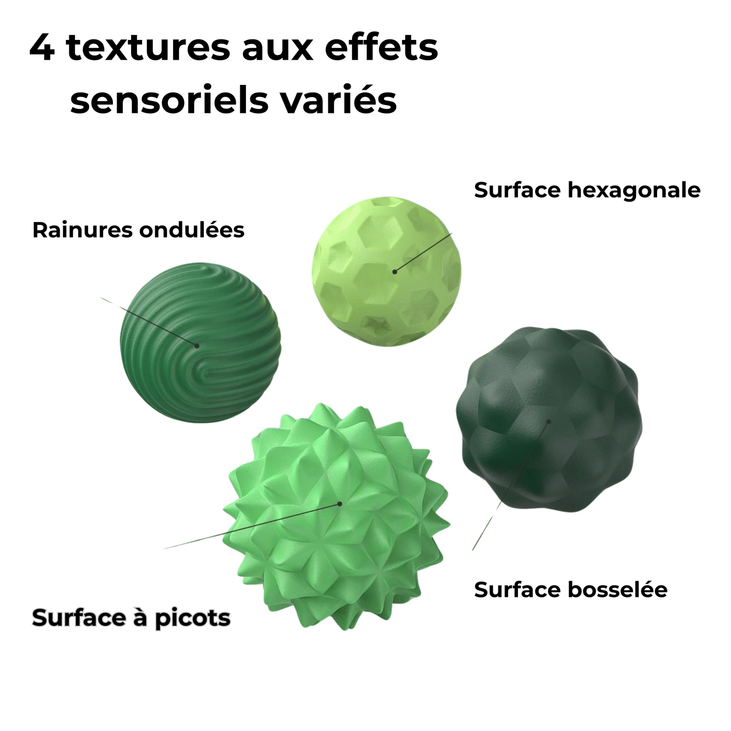 Mes Balles Sensorielles Aimantées - Sélection Maison Loupiot