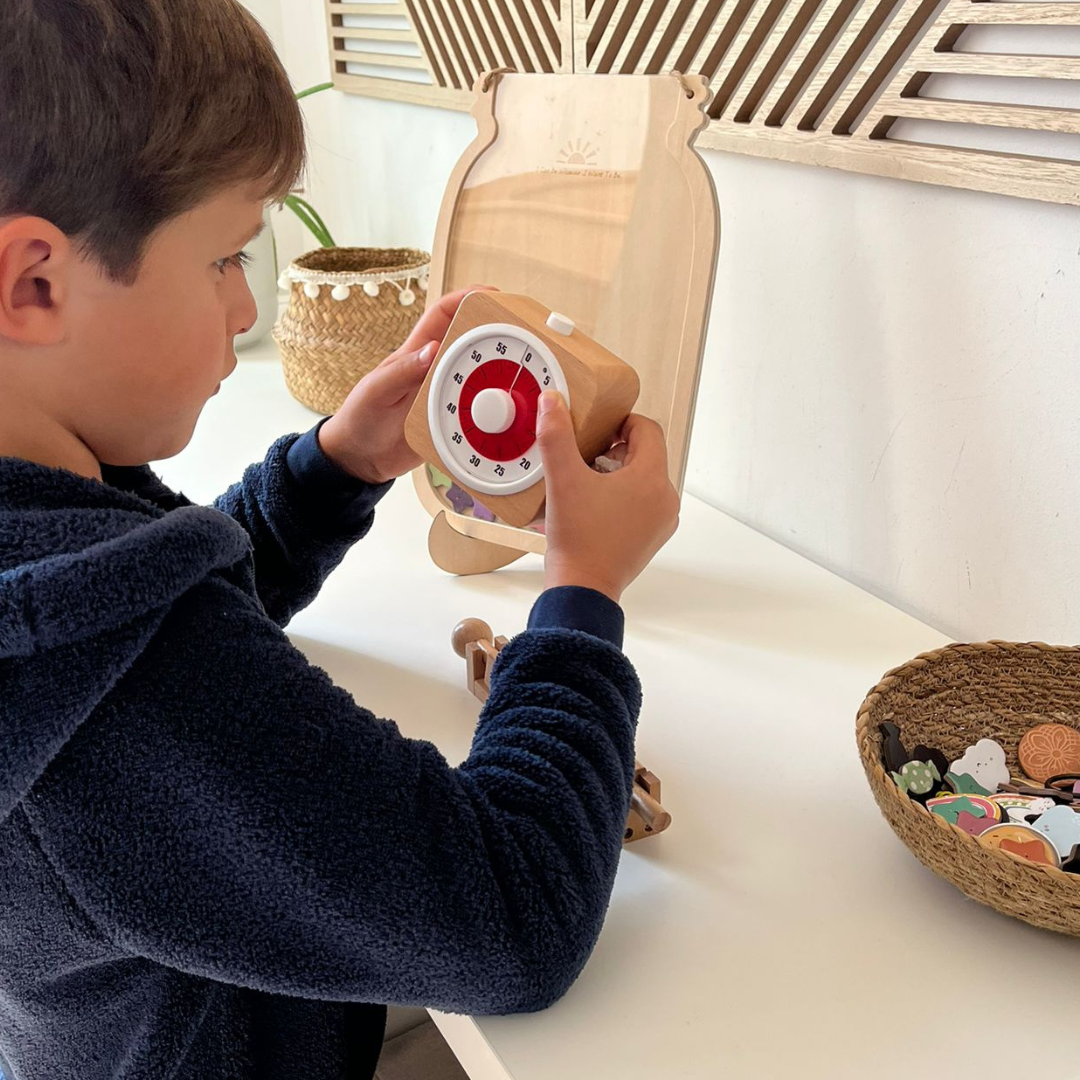 Mon minuteur visuel enfant – Outil d’autonomie et de gestion du temps | Maison Loupiot
