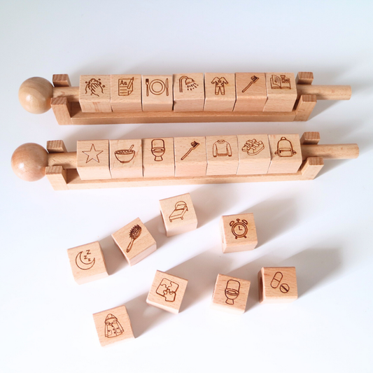 Les Cubes de Ma Routine Quotidienne – Outil visuel d’autonomie enfant | Création Maison Loupiot